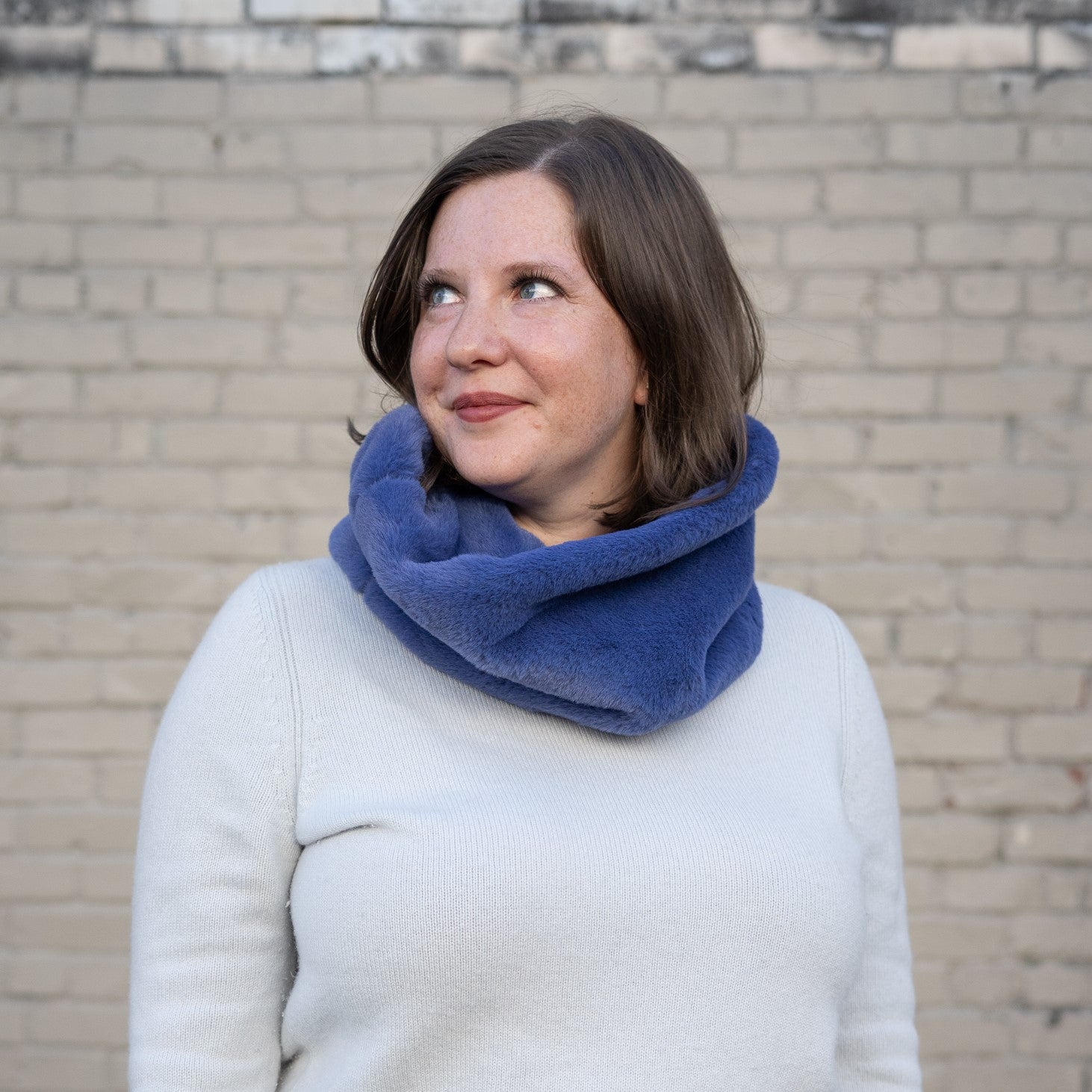 Faux Fur Snood Scarf | Dana Herbert Accessories