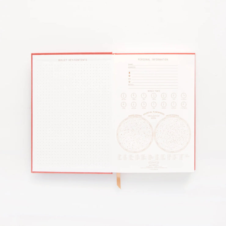 Hard Cover Suede Journal | Radiant Rays