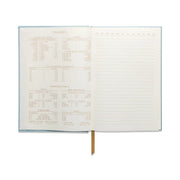 Hard Cover Suede Journal | Arch Dot
