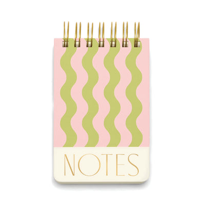Chunky Notepad | Wavy Stripes