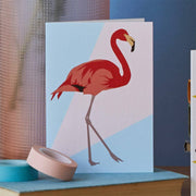 Blank Card "Felicity the Flamingo"