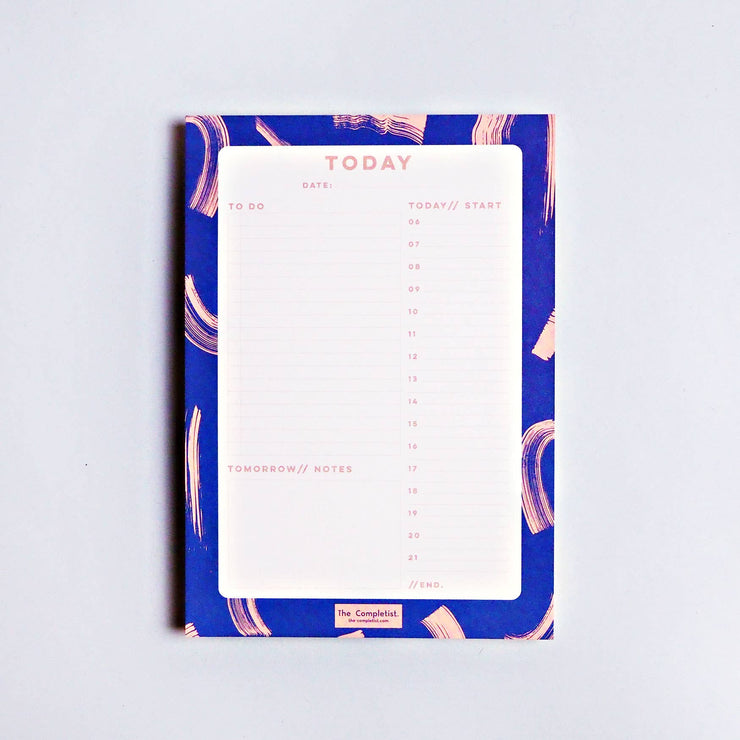 Notepad | Blue + Pink Paint