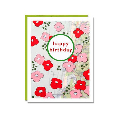 Birthday Card "Flowers"