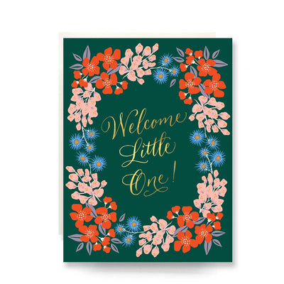 Baby Card "Wildflowers"