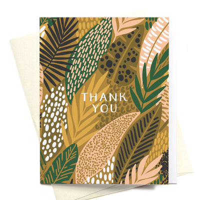 Thank You Card "Tropics"