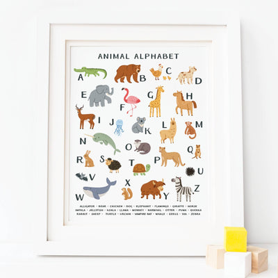Art Print | Animal Alphabet