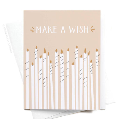 Birthday Card "Make A Wish"