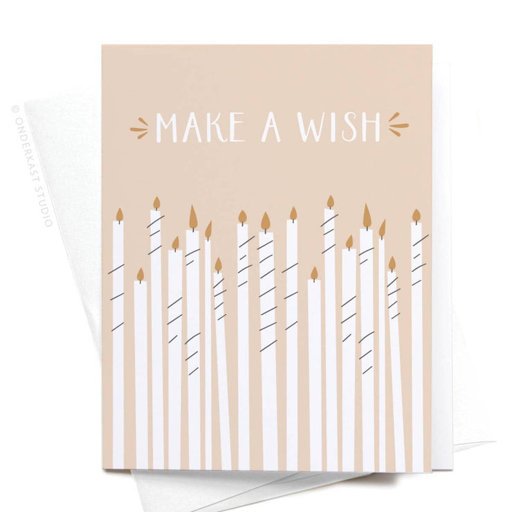 Birthday Card "Make A Wish"