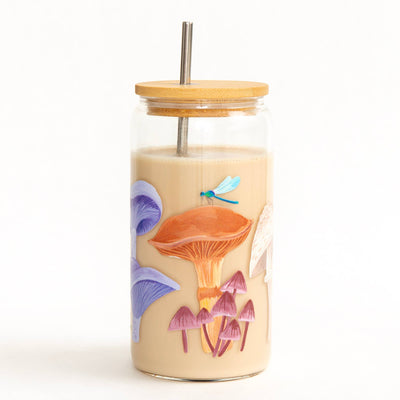 Mushroom Glass Cup