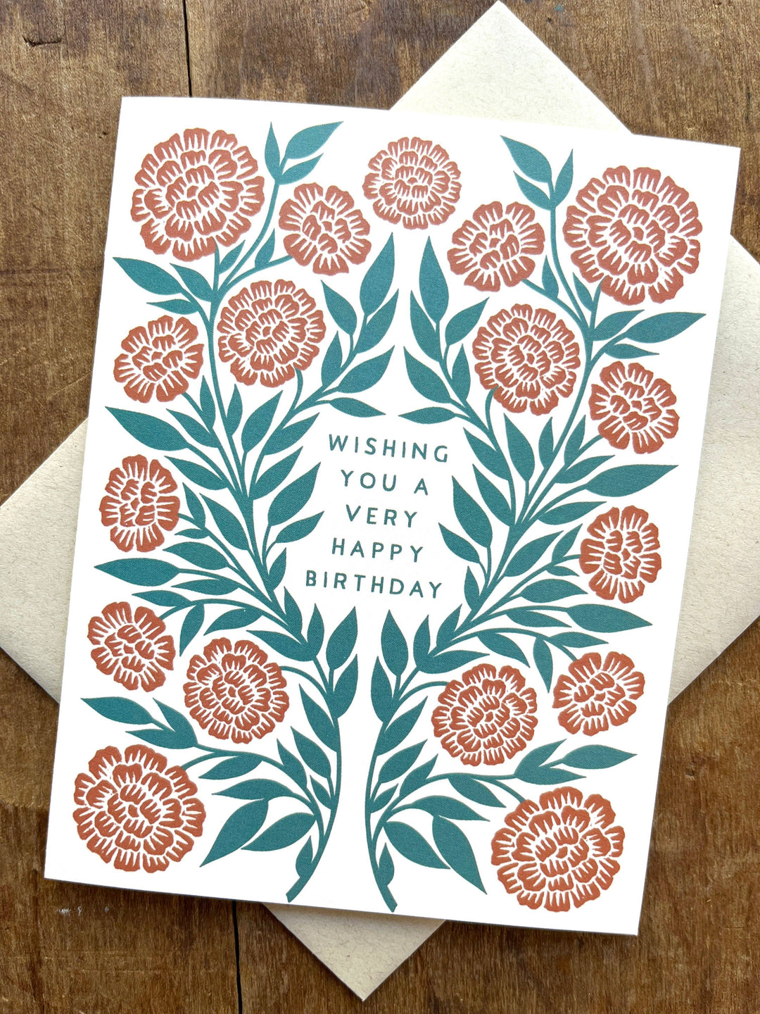 Birthday Card "Marigolds"