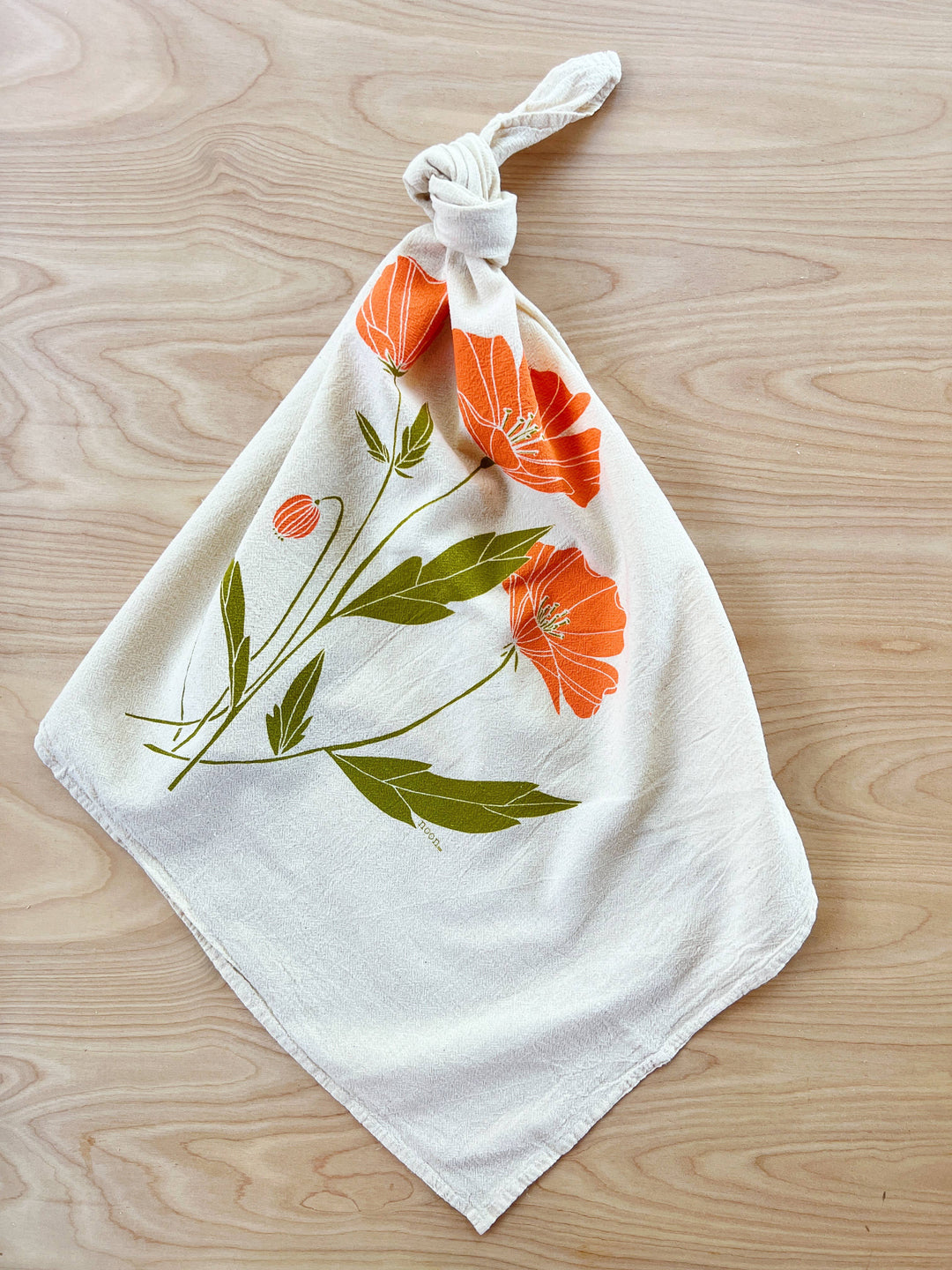 Tea Towel | California Poppy