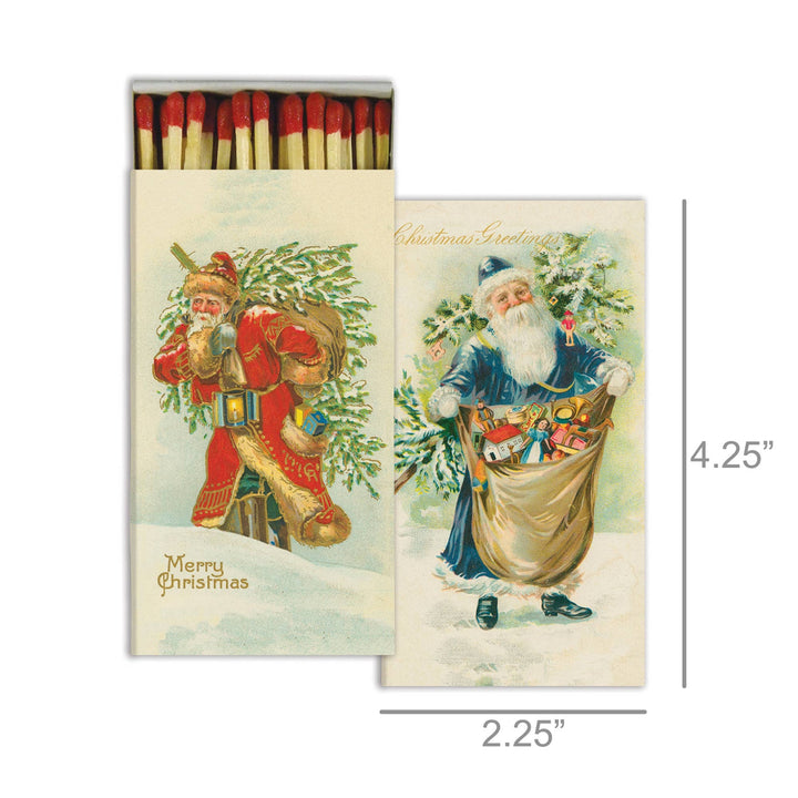Matches - Vintage Christmas Santa