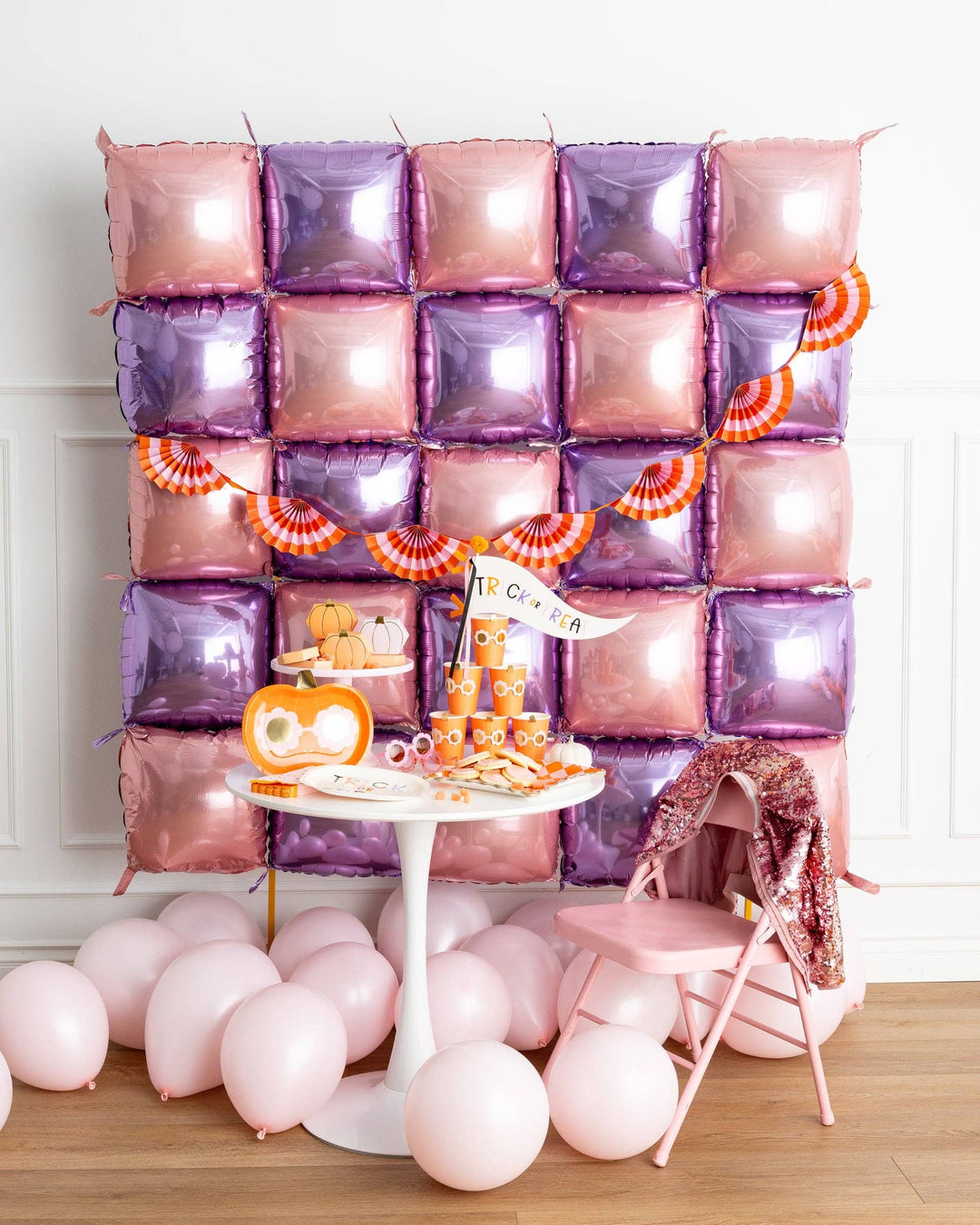 Garland | Pink + Orange Bunting Banner