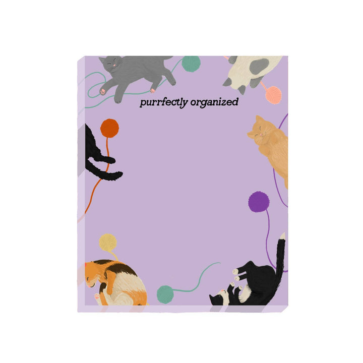 Notepad "Purrfect Cats Lavender"