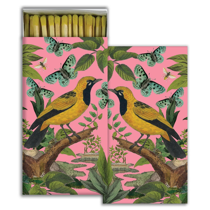 Matches - Patch NYC Pink & Yellow Bird