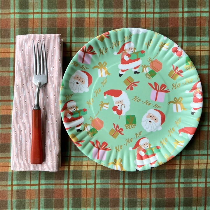 Melamine "Paper" Plates | Christmas