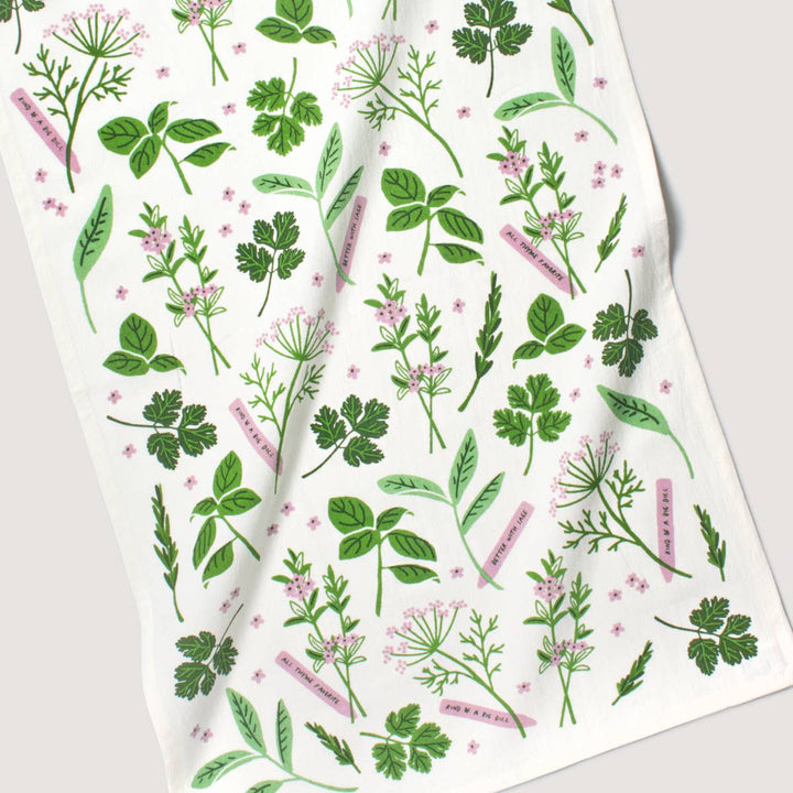 Tea Towel | Herbs