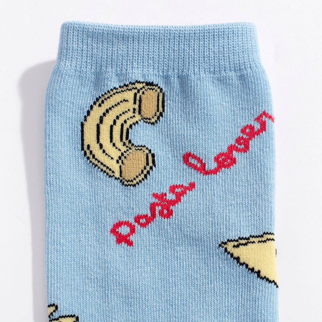 Pasta Lover Crew Socks