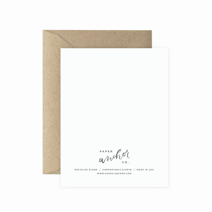 Birthday Card "Alocasia Leaves"
