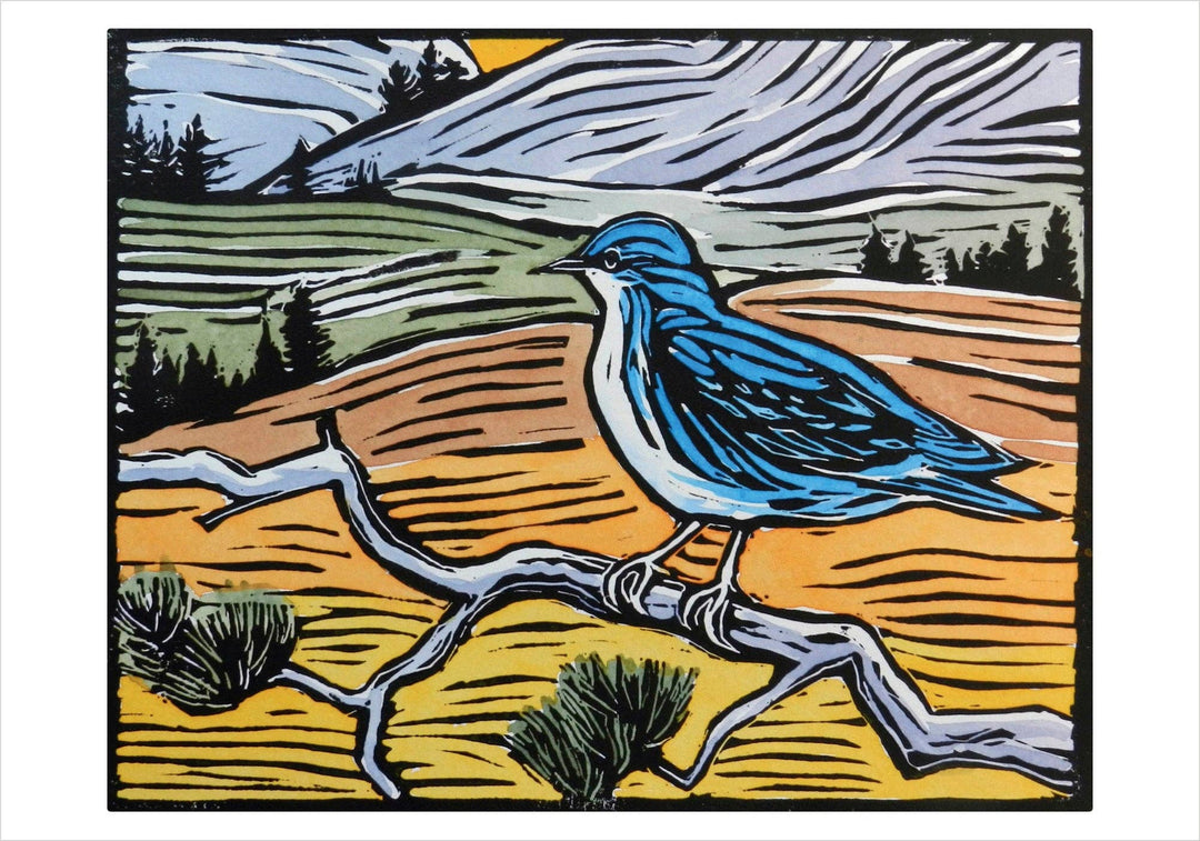 Boxed Notecards | Molly Hashimoto: Mountain Bluebird