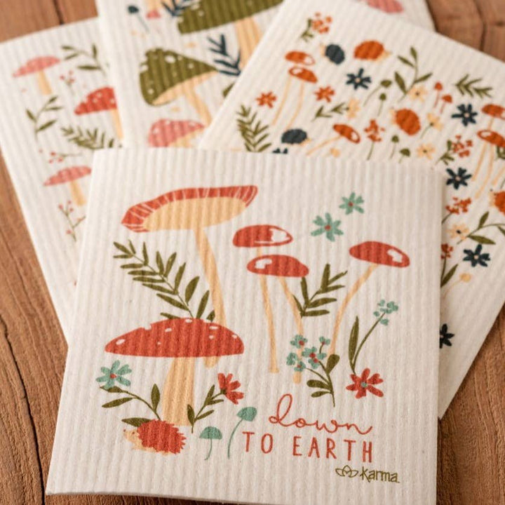 Swedish Dishcloth | Mushrooms