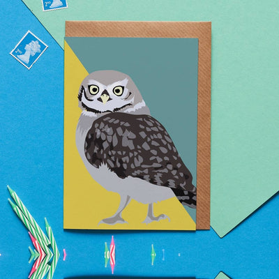 Blank Card "Oliver the Owl"