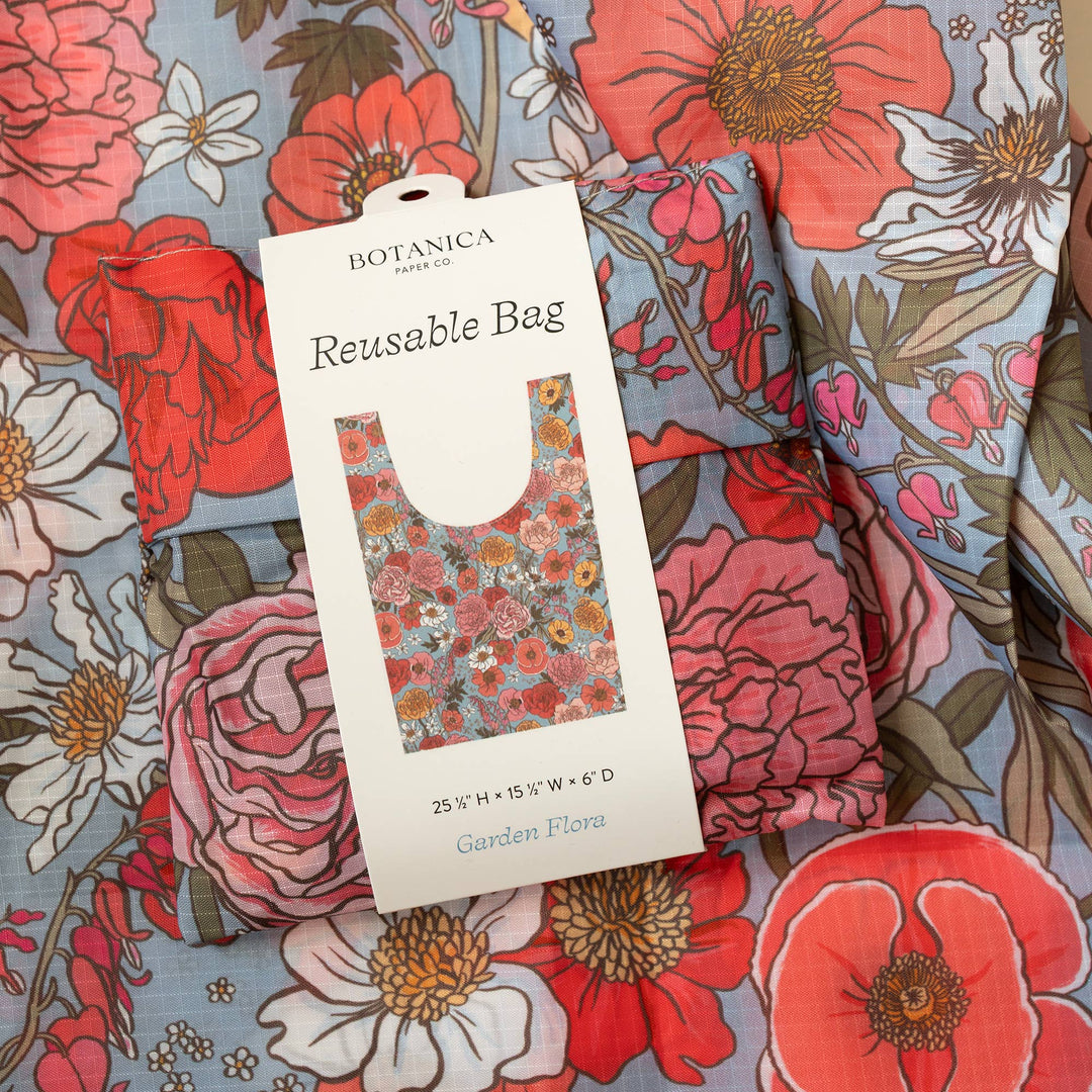 Reusable Shopping Bags | Florals