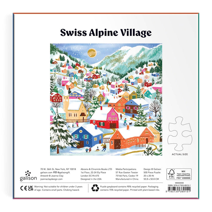 Puzzle| Swiss Alpine Village