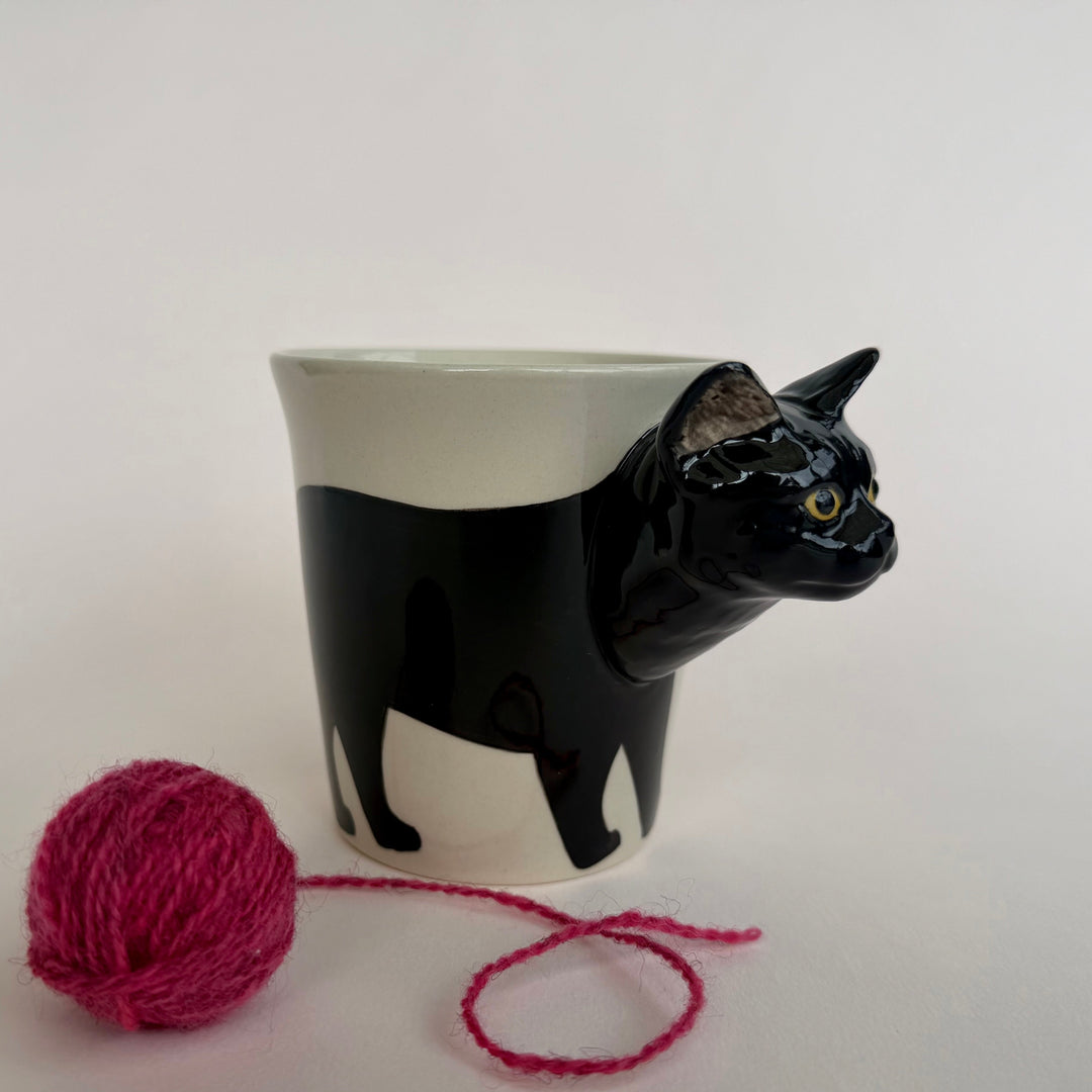 Ceramic Animal Mugs | Cats