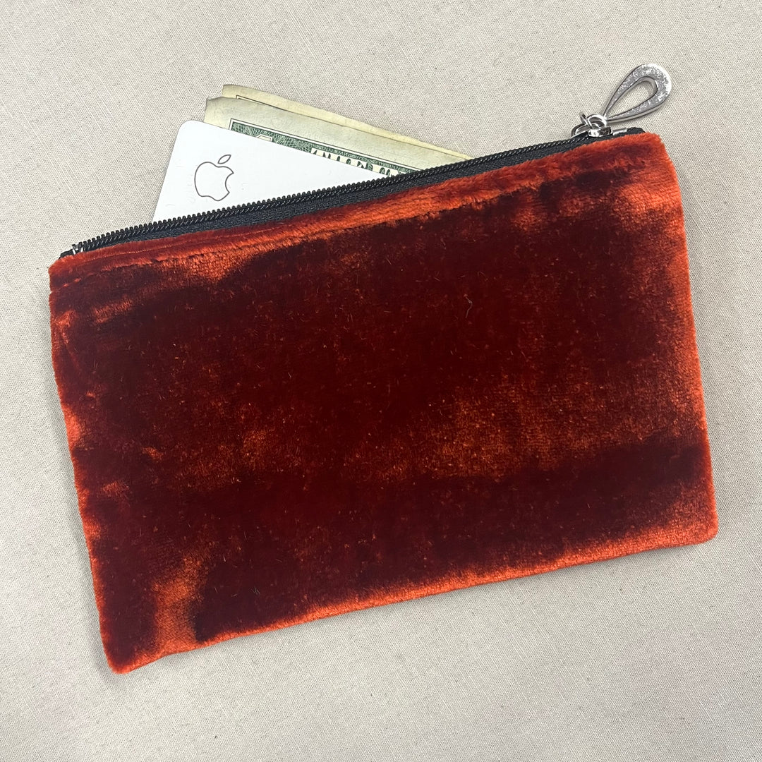 Silk Velvet Coin Purse