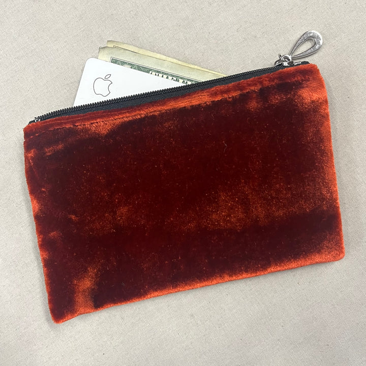 Silk Velvet Coin Purse