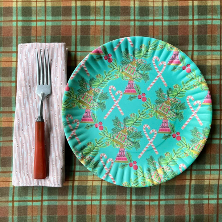 Melamine "Paper" Plates | Christmas