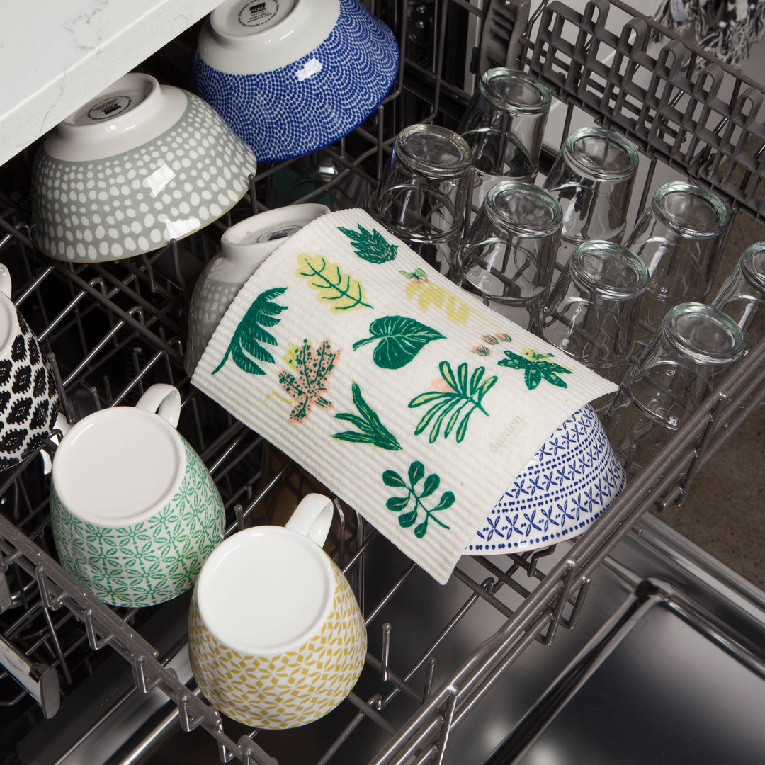 Swedish Dish Towel "Succulents"