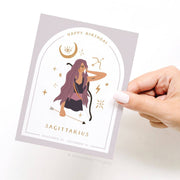 Birthday Card "Zodiac Sagittarius"