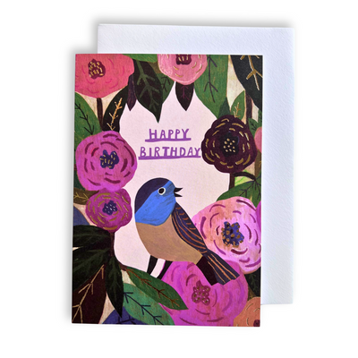 Birthday Card "Eastern Bluebird"