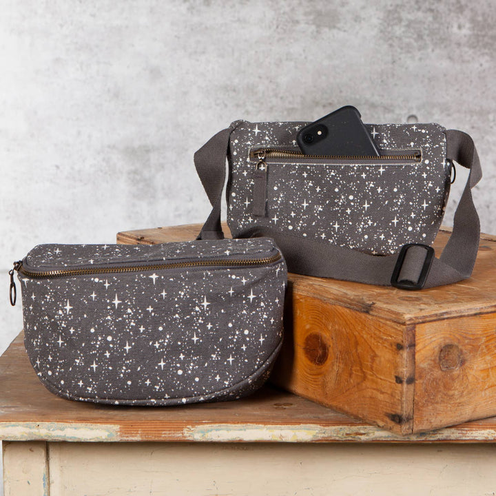 Belt Bag | Gray Starburst