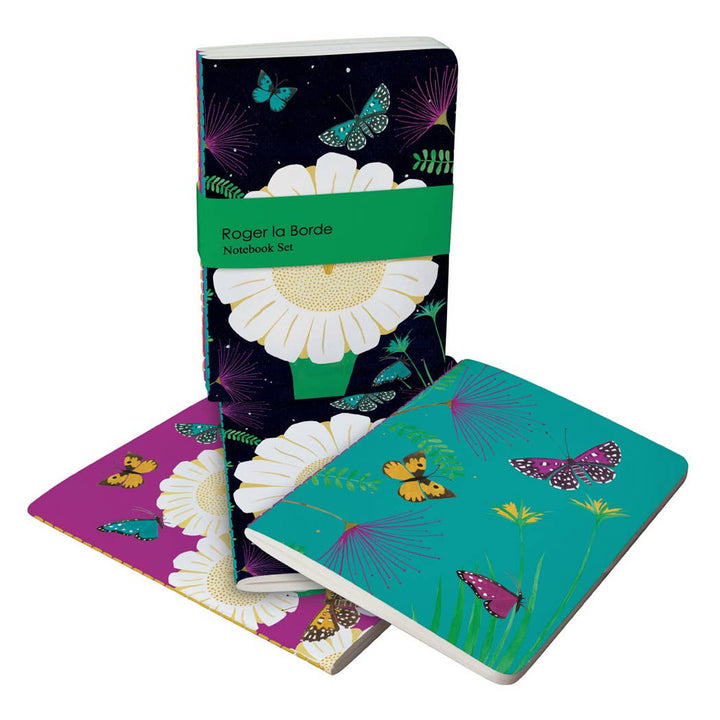 Mini Notebook Trio | Night Flowers