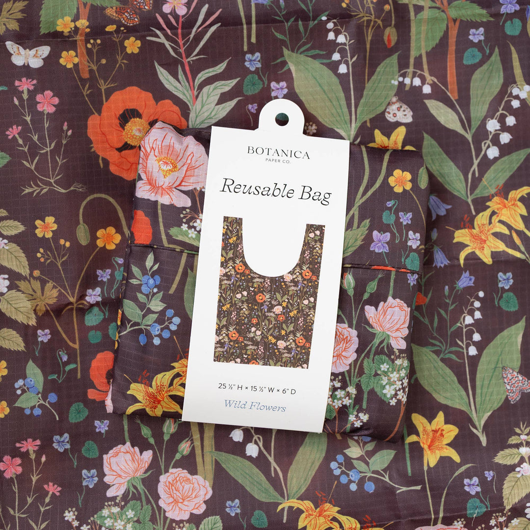 Reusable Shopping Bags | Florals