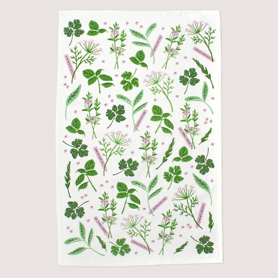 Tea Towel | Herbs