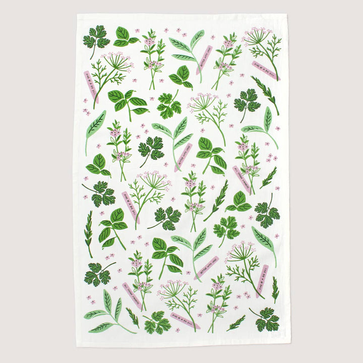 Tea Towel | Herbs