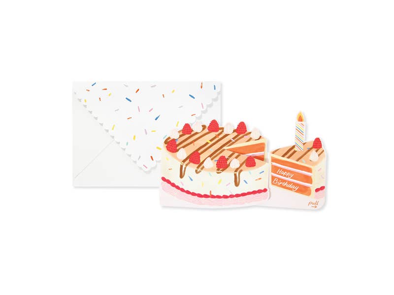 Birthday Card Pop-Up "Cake"