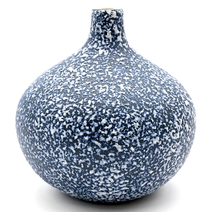 Bud Vase Small | Indigo + White