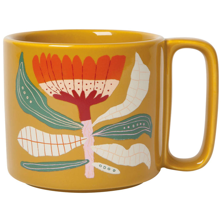 Mug | Mustard Venus Floral
