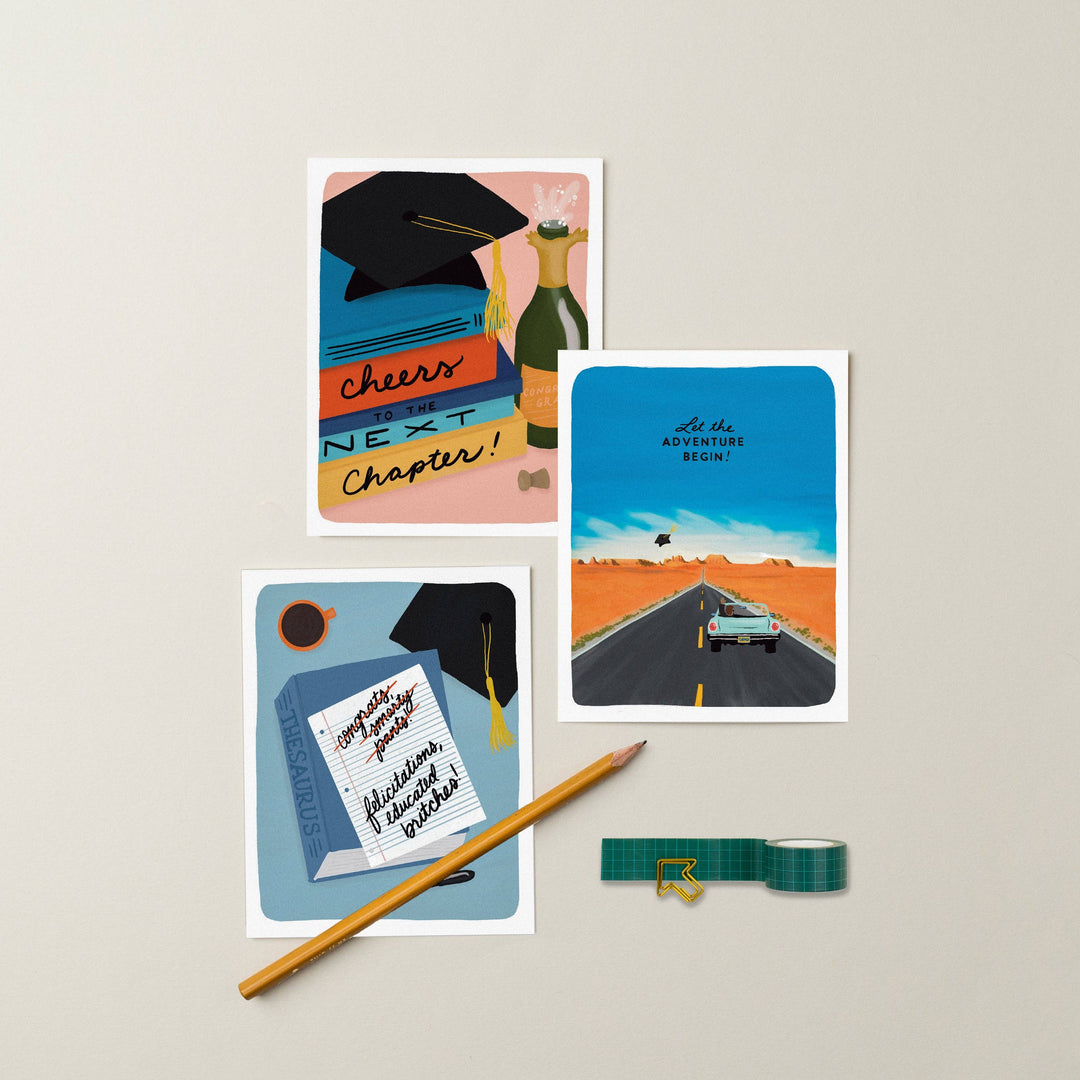 Graduation Card "Road Trip"