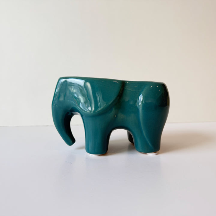 Planter | Teal Elephant