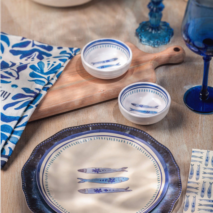 Melamine Mini Bowl Set | Sardines