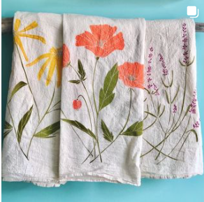 Tea Towel | California Poppy