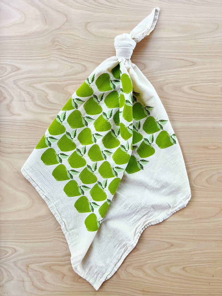Tea Towel | Green Apples