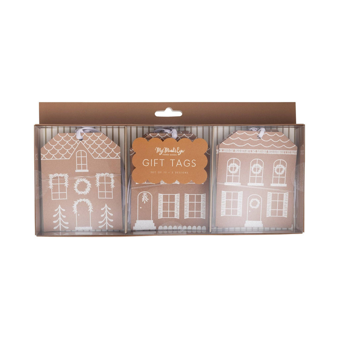 Gift Tag Set | Gingerbread House