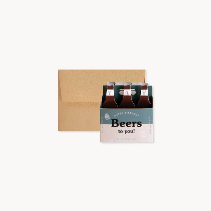 Birthday Pop-Up Card "Beers to You"